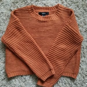 Forever 21 Crop Sweater Small